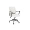 We'Re It Budg it, Office Chair for Home or Office with Modern Mesh Slat Back Design in Gray BU-201-EW02 - alternate 1