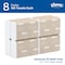 Kleenex Multifold Paper Towels, 1-Ply, 9.2" x 9.4" sheets, White, (150 Sheets/Pack, 8 Packs/Case) 02046 - alternate 5