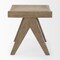 Homeroots 22in Brown Solid Wood Bench 732381 - alternate 2