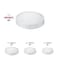 Smarty Had A Party 16 in Clear Round Plastic Trays, 25PK 9926CL-CASE - alternate 2