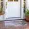 Homeroots 2' X 3' Purple Abstract Washable Non Skid Indoor Outdoor Area Rug 559604 - alternate 2