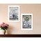 Homeroots Set Of Two Love and Memories White Framed Print Wall Art, 2PK 408018 - alternate 2