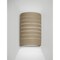 Luxury Lighting Zenia 15 in Tall Ceramic Outdoor Wall Light, Cottonwood Paint Finish 103-01-CW-ud-7 - alternate 1