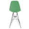 Leisuremod Cresco Acrylic Barstool - Modern ABS Plastic Counter Stool with Steel Legs & Footrest CRBL-30WG - alternate 3