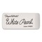 Paper Mate White Pearl Latex-Free Plastic Eraser, For Pencil Marks, Rectangular Block, White, 3PK 70624 - alternate 3