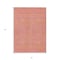 Homeroots 5' X 8' Pink And Copper Abstract Washable Indoor Outdoor Area Rug 599827 - alternate 6