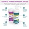 Wipex Natural Yoga Mat Wipes 50ct Canister, Fresh Lavender, Plant-Based, 600 Gym Equipment Wipes, 12PK WX11125FN-12 - alternate 2
