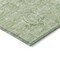 Homeroots 5' X 8' Artichoke Green And Ivory Damask Washable Indoor Outdoor Area Rug 603492 - alternate 4