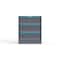 Strong Hold 3 drawer cabinet - (3x 9ft) - Blue accents - Keyed Alike S3036-PPAAS-0301FS - alternate 1