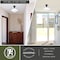 Vaxcel VAXCEL Huntley 12-in W Bronze Farmhouse Schoolhouse Semi Flush Mount Ceiling Light White Glass C0178 - alternate 3