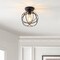 Jonathan Y Alba 8.5" Orb Metal LED Flush Mount, Oil Rubbed Bronze JYL9515A - alternate 6
