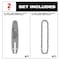 Milwaukee Tool Chainsaw Bar and Chain, 11/64 in File Sz 49-16-2818 - alternate 9