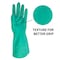 Gemplers Chemical Resistant Gloves, Nitrile, 13 in L, 15 mil, Green, 7, 12 PK 15mil-FL-7 - alternate 2