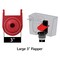 Korky Toilet Flapper, Specifications 314 in, Rubber, Red 3010BP - alternate 2