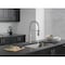 Delta Theodora Single-Handle Pull-Down Spring Kitchen Faucet 18804Z-SP-DST - alternate 3