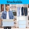 Serenelife Lockable Storage Container Bin, 8 Gallon Capacity Heavy Duty Storage Box with Combination Lock SLSBXN850LB - alternate 2