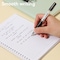 Deli Arrix Retractable Gel Pen 0.5mm, Black Ink, Soft Grip, 12PK EG08-BK - alternate 2