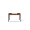 Homeroots 47" White and Brown Marble and Wood Computer Desk 554203 - alternate 2