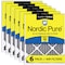 Nordic Pure 12x12x1 Plus Carbon Pleated Air Filter, High Capacity, MERV 10, 6 PK 12x12x1PM10C-6 - alternate 1