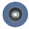 Norton Abrasives Fiberglass Flap Disc, 4-1/2"x5/8"x11", PK5 63642503512 - alternate 2