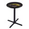 Holland Bar Stool Co 36" Blk Wrinkle Southern Miss Pub Table, 36" dia. Top L211B3636SouMis - alternate 1