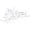 Barwalt Precision Tile Spacers, 1/16 in, T Shape, 1000PK 15TTS - alternate 3