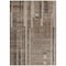 Homeroots 8' X 10' Brown And Beige Striped Washable Indoor Outdoor Area Rug 602764 - alternate 3