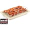 Bakken-Swiss Bacon Tray 2-Piece Set, Marble Coating, Durable Non-Stick White Stone Tray with Carbon Steel Rack BKBACN66 - alternate 1