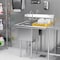 Koolmore 1 Compartment Stainless Steel NSF Commercial Kitchen Prep & Utility Sink with Drainboard SA151512-15R3 - alternate 7