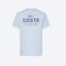 Costa L Short Sleeve Men's Crew Neck Light Blue Topwater Tee Shirt FQA400026-615L - alternate 2