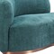 Homeroots 87" Teal Blue Sofa With Legs 632670 - alternate 6