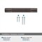 Amerock Bronx 3 in & 3-3/4 in 76mm & 96 mm Center-to-Center Oil Rubbed Bronze Cabinet Pull BP36557ORB - alternate 2