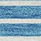 Homeroots 9' X 12' Sky Blue And Denim Blue Striped Washable Indoor Outdoor Area Rug 610508 - alternate 4