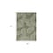 Homeroots 5' X 7' Ivory And Green Palm Leaf Indoor Outdoor Area Rug 552512 - alternate 2