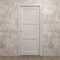 Sartodoors Sliding Pocket Door 30 x 96 inches, Ego 5010 Painted White Oak, Kit Rail Hardware, Solid Wood Int EGO5010PD-PWO-3096 - alternate 2