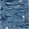 Homeroots 8' X 10' Navy Blue And Blue Abstract Washable Indoor Outdoor Area Rug 609259 - alternate 2