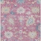 Homeroots 8' X 10' Pink Ivory And Denim Blue Floral Washable Indoor Outdoor Area Rug 605322 - alternate 3