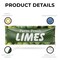 Signmission Farm Fresh Limes, 18 Inch x 48 Inch, Vinyl Banner B-30601 - alternate 4