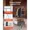 Vevor Hotel Luggage Cart 800 LBS Brushed Stainless Steel Finish Bellman's Cart X-126 - alternate 3