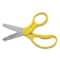 Westcott For Kids Scissors, Rounded Tip, 5in Long, 1.75in Cut Length, Straight Assorted Color Handles, 6PK 16454 - alternate 4