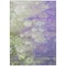 Homeroots 8' X 10' Purple Lilac And Artichoke Green Abstract Washable Indoor Outdoor Area Rug 582179 - alternate 4