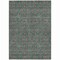 Homeroots 9' X 12' Teal Blue Beige And Taupe Floral Washable Indoor Outdoor Area Rug 582312 - alternate 3