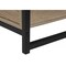 Homeroots 47in Deep Taupe Cabinet Enclosed Storage TV Stand 490360 - alternate 4