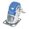 Vestil Polyurethane Precision Ball Bearing Swivel With Brake Caster 4 In. x 2 In. 551 lb Blue/Gray CST-PB-4X2PUA-SWB - alternate 2