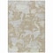 Homeroots 8' X 10' Taupe And Brown Abstract Washable Indoor Outdoor Area Rug 609585 - alternate 4
