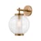 Troy Lighting Marco 1 Light Exterior Wall Sconce, Patina Brass, 9.5 In x 14 In B6214-PBR - alternate 1