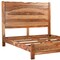 Homeroots Brown Live Edge Solid Wood King Bed Frame 552252 - alternate 2