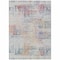 Homeroots 8' X 10' Ivory Orange And Blush Abstract Washable Indoor Outdoor Area Rug 588753 - alternate 1