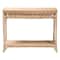Bali & Pari Oxford Braided Natural Rattan Console Table 259-14171-ZORO - alternate 3