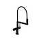 Hansgrohe Talis N Semi-Pro PowderSpray Kitchen Faucet 1.75 GPM in Matte Black 72861671 - alternate 1